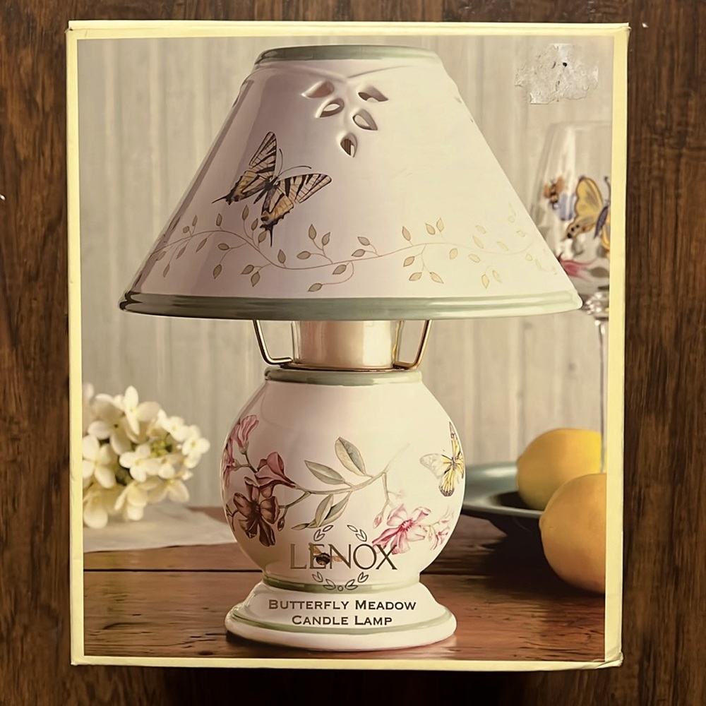 Lenox Butterfly Meadow Candle Tea Lamp